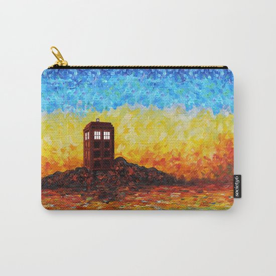 Tardis at the twilight zone iPhone 4 4s 5 5c 6, pillow case, mugs and tshirt Carry-All Pouch