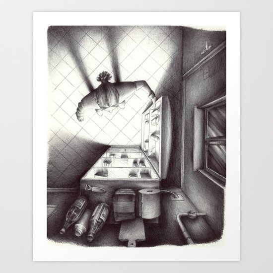 Il Frigo Art Print