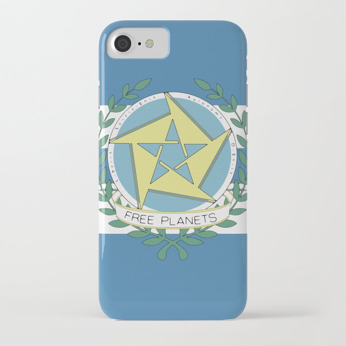 Free Planets Alliance Flag (New) iPhone Case