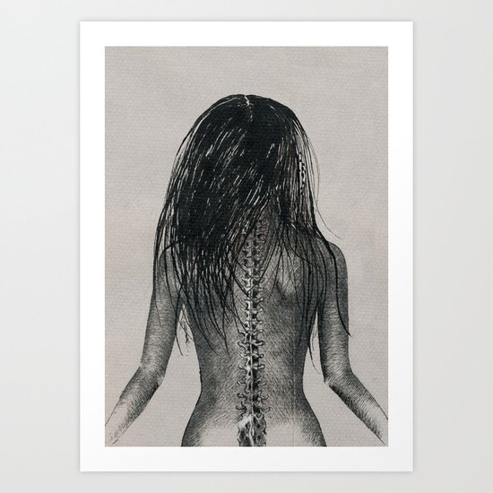 Spine Art Print