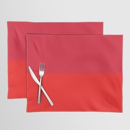 Raspberry & Watermelon Red Placemat