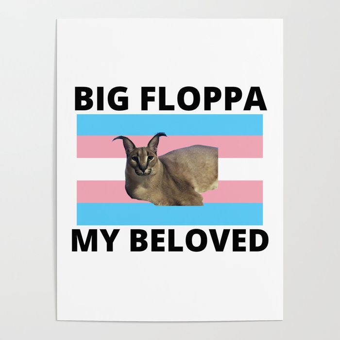 floppa meme funny | Poster