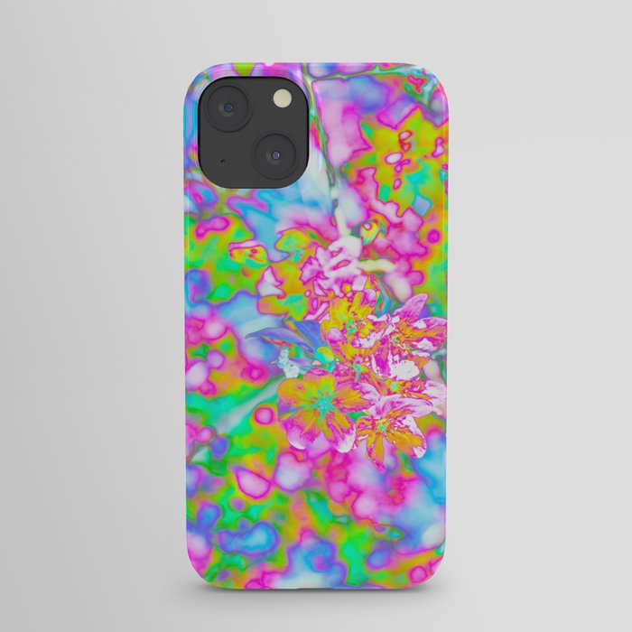 Floral Pop of Color iPhone Case