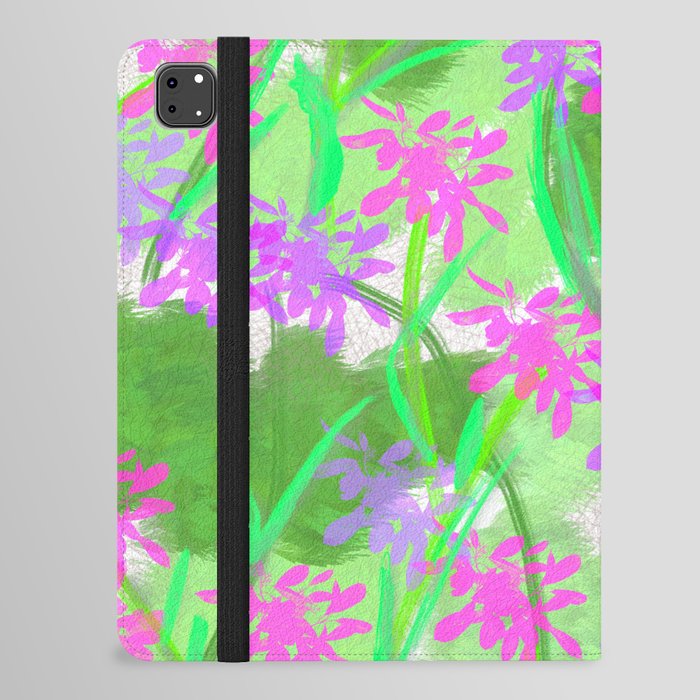 Island Flowers iPad Folio Case