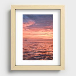 Red Sea Recessed Framed Print