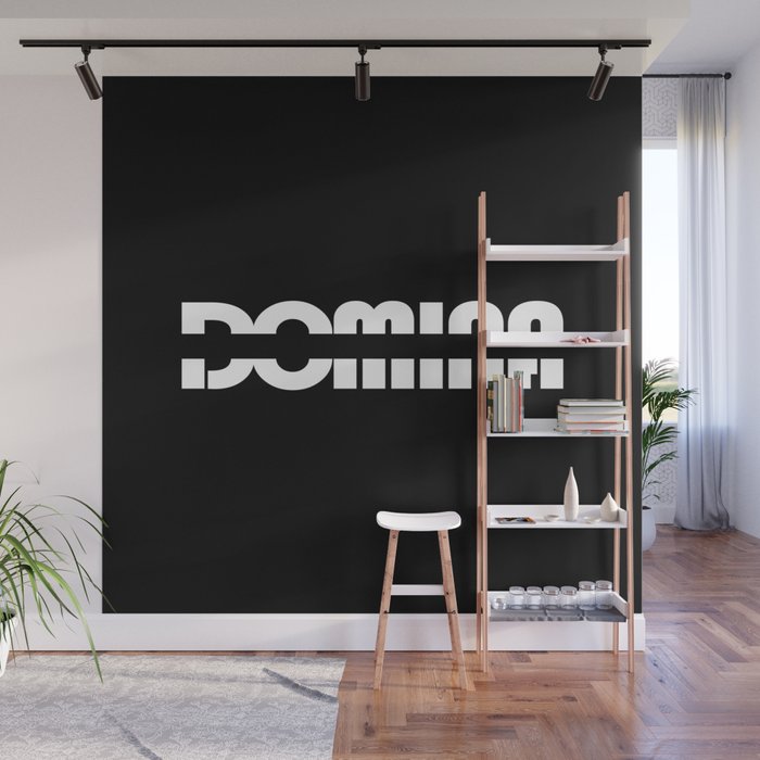 Domina bdsm word Wall Mural