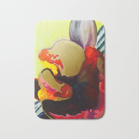 Burn The Flowers For Fuel Bath Mat