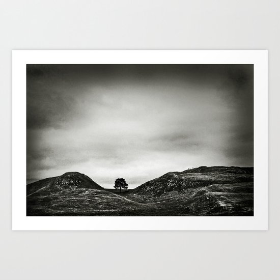 ALONE Art Print