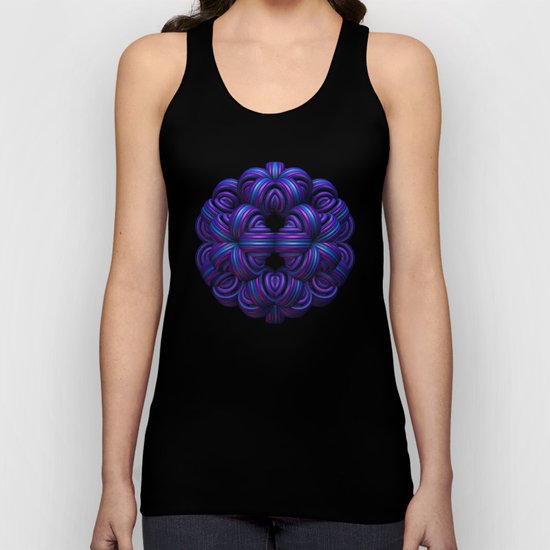 Purple Orb Unisex Tank Top