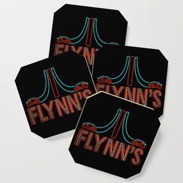 Flynns Place - Tron - Retro Shirts - Retro Arcade - Neon Sign Coaster