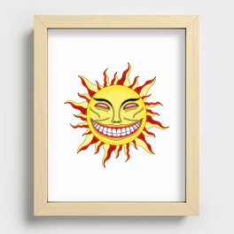 Sun is shining Recessed Framed Print