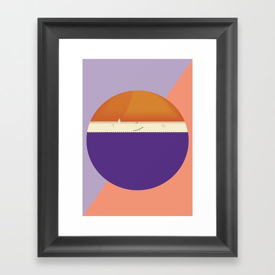 roundy Framed Art Print