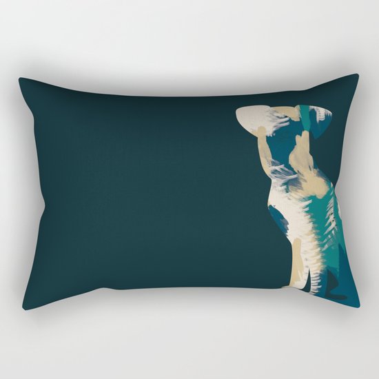Arty loves art Rectangular Pillow