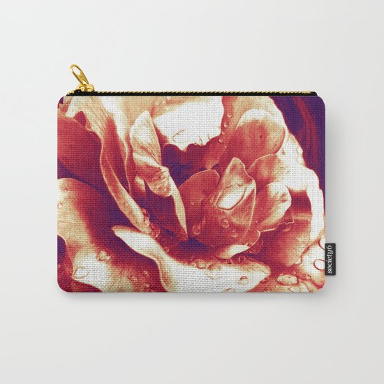 Morning Rose - Red Carry-All Pouch