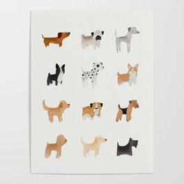 Lots of Cute Doggos Poster