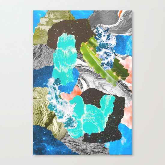Layers of the Earth Canvas Print
