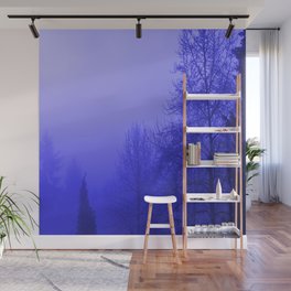 Into the Blue Wall Mural