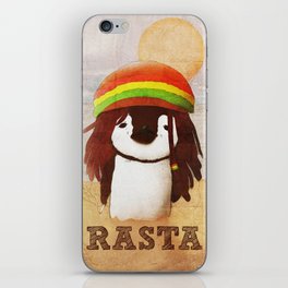 Reggae Penguin iPhone Skin