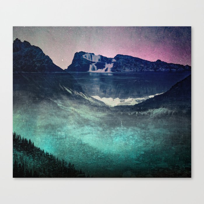 Mountain Lake Retreat II Canvas Print