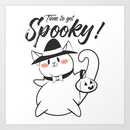 Time to get spooky Art Print