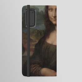 Portrait of Mona Lisa del Giocondo, Leonardo da Vinci Android Wallet Case