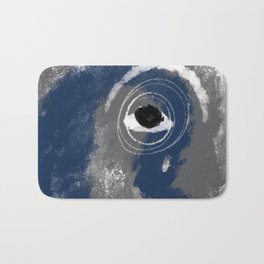 Lost in Thoughts 1 - Modern Contemporary Abstract Bath Mat