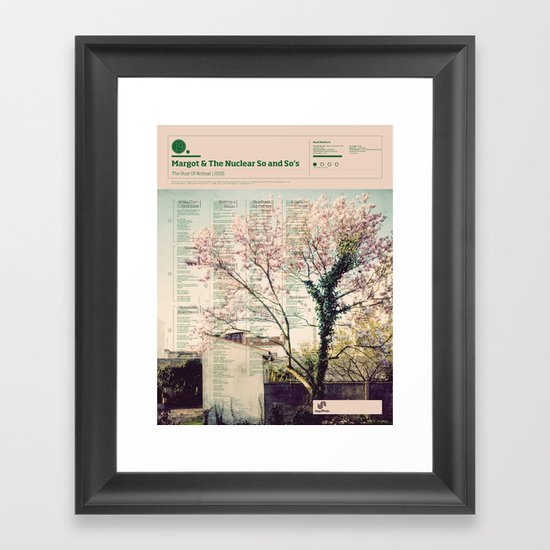 The Visual Mixtape 2010 | The Dust Of Retreat | 19 / 25 Framed Art Print