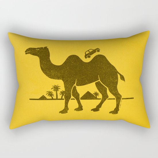 Bumps Ahead! Rectangular Pillow