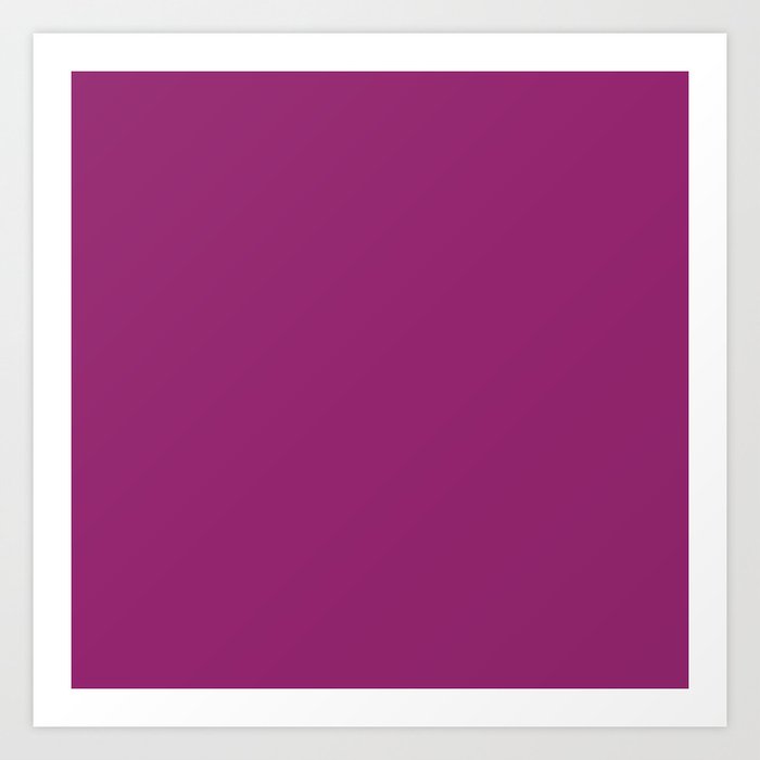 Medium Purple Art Print