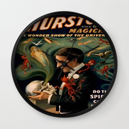 Vintage poster - Thurston the Magician Wall Clock