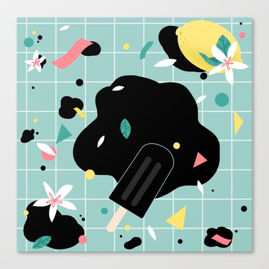 Lemon Zest Canvas Print