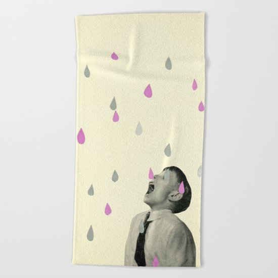 Taste the Rain Beach Towel