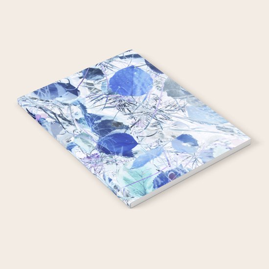 Blue leaves Notebook