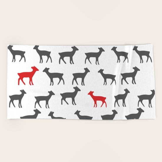 Searching Beach Towel