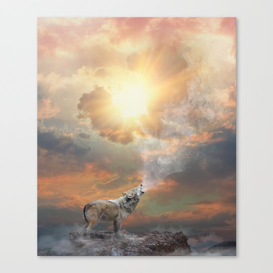 Climb Mountains Not So the World Can See Canvas Print