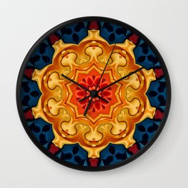 New Mandala Art Wall Clock