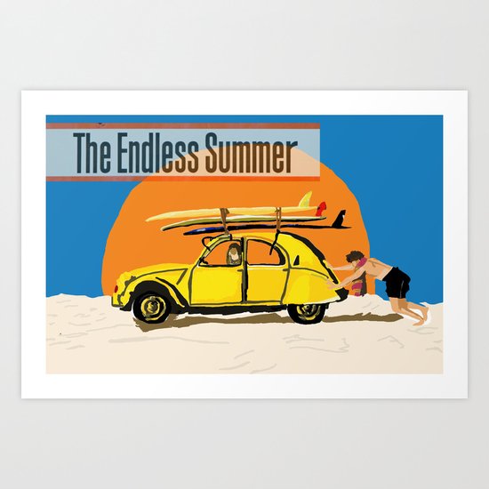 An Endless Summer bummer Art Print