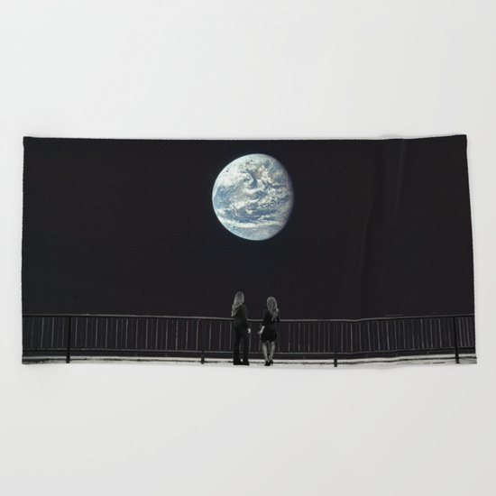 Midnight Beach Towel