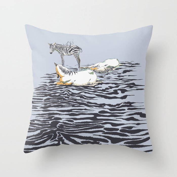 RESTING WITH YOU Throw Pillow