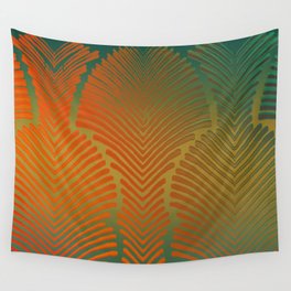 "Paradise Zebras Spines" Wall Tapestry