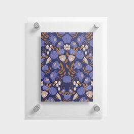 Mystery Blooms {Periwinkle} Floating Acrylic Print