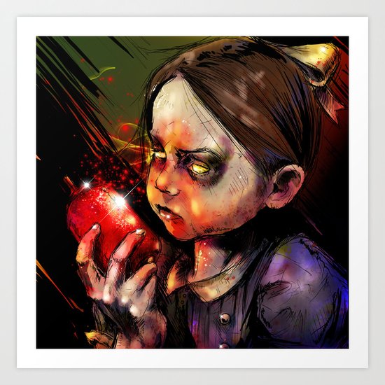 Little Sister Art Print