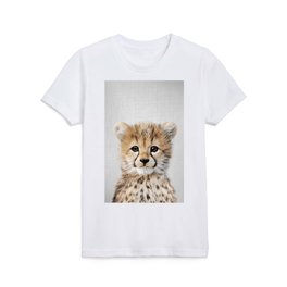 Baby Cheetah - Colorful Kids T Shirt