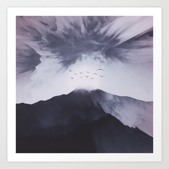 Peak Art Print