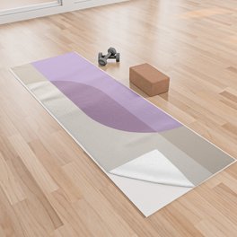 Soft Pastel Neutrals Arches Composition Yoga Towel