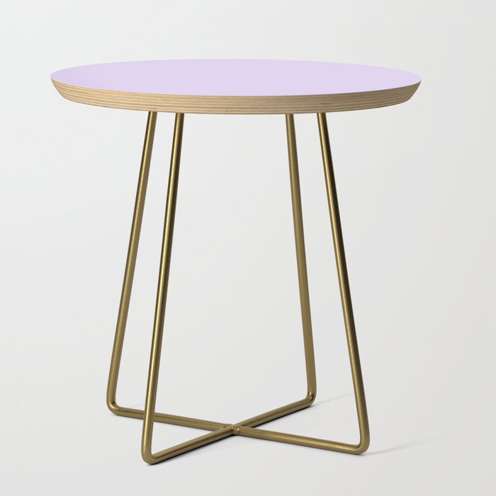 Pastel Purple - Lilac - Lavender - Solid Color Side Table