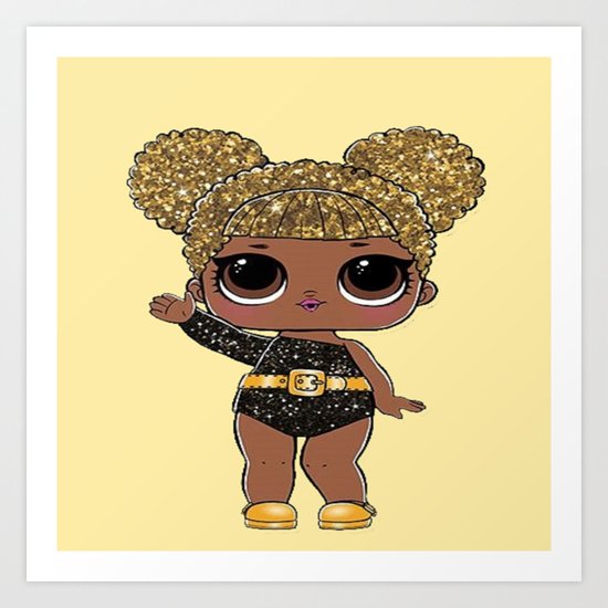 brown lol doll