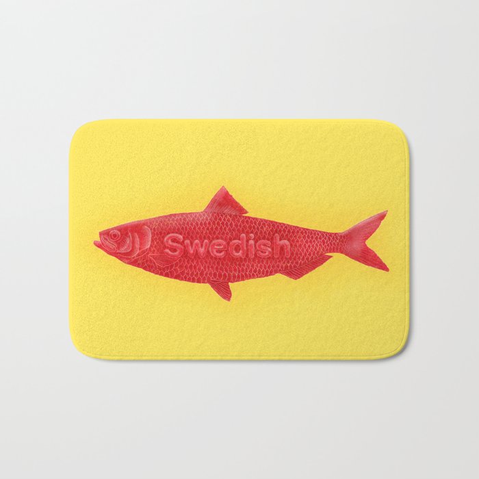 Swedish Fish Bath Mat