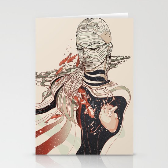 TRAWLING Stationery Cards