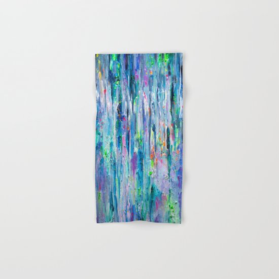 Silver Rain Hand & Bath Towel